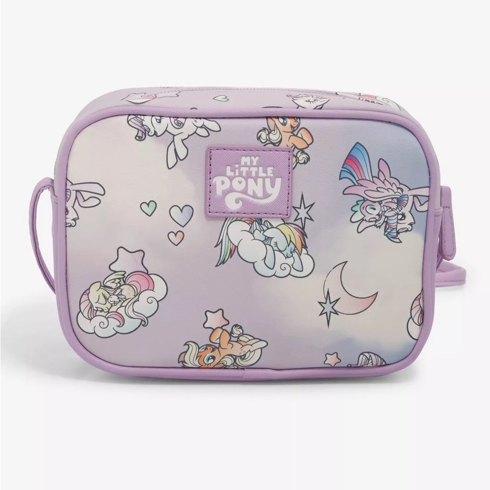 My Little Pony Stars & Clouds Camera Crossbody Bag Hot Topic